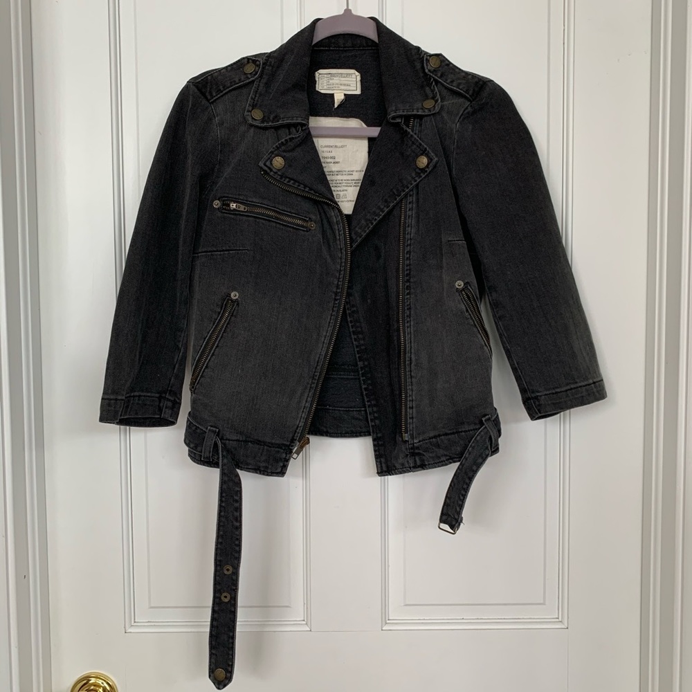 Current Elliot Jean Motto Jacket